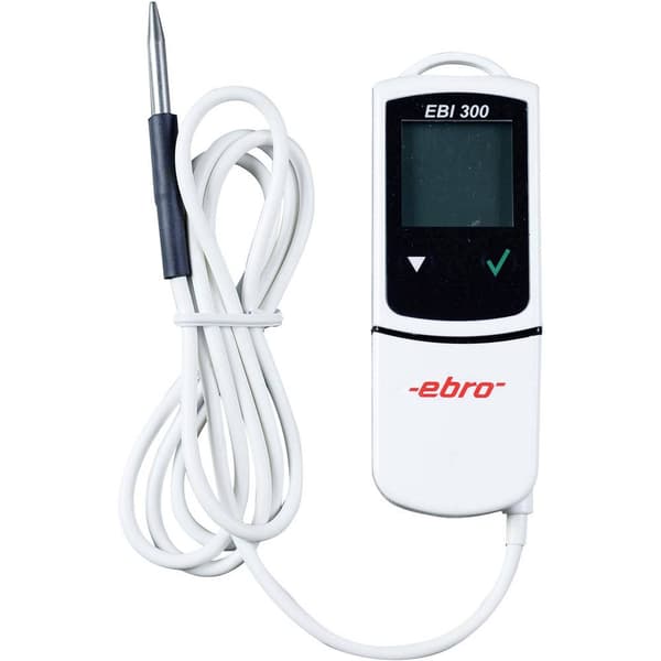 ebro 1340-6335 EBI 300 TE Temperatur-datalogger Uppmätt värde Temperatur -35 till 70 °C