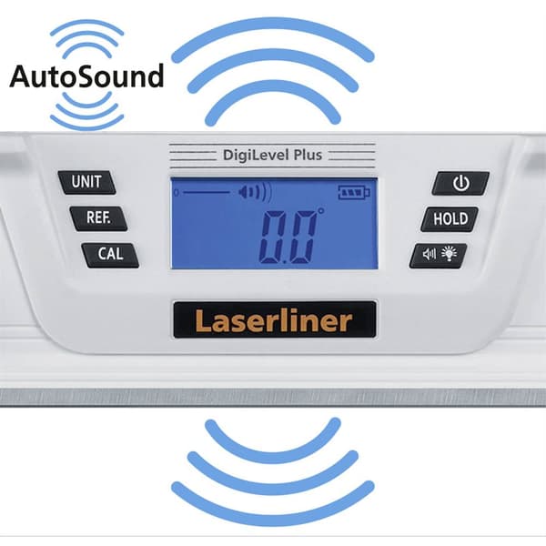 Laserliner DigiLevel Plus 60 081.251A Digitalt vattenpass 60 cm 180 ° 1 mm/m