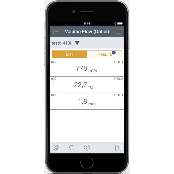 testo 410i Smart Probes Anemometer 0.4 till 30 m/s
