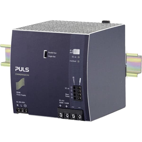 PULS QS40.484 DIN-skena nätaggregat 48 V/DC 20 A 960 W Antal utgångar:1 x Innehåll 1 st