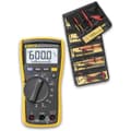 Miniatyrbild 4 av 4: Fluke FLK115/TLK-225-1 Handmultimeter digital CAT III 600 V Display (Beräkningar): 6000