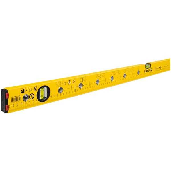 Stabila Type 70 Electric 16136/1 Vattenpass för elektriker 120 cm 0.5 mm/m