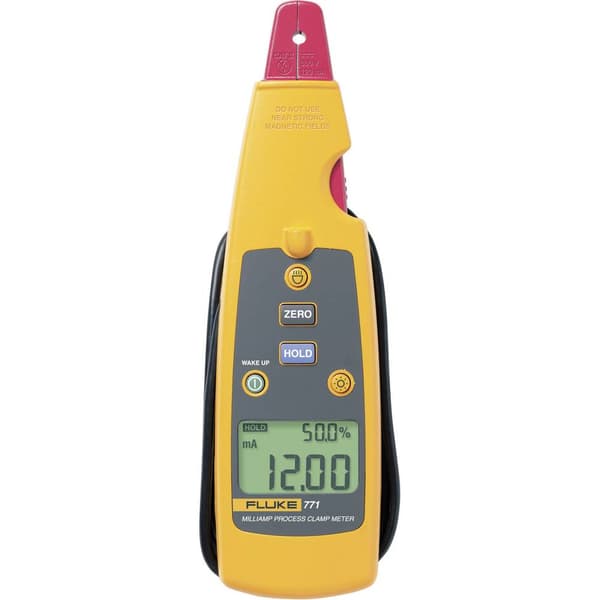 Fluke 771+2AC Strömtång, Handmultimeter digital CAT II 300 V Display (Beräkningar): 1200