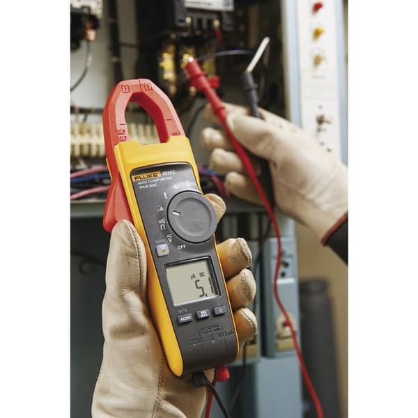 Fluke 4695814 Strömtång, Handmultimeter digital CAT III 600 V, CAT IV 300 V Display (Beräkningar): 6000