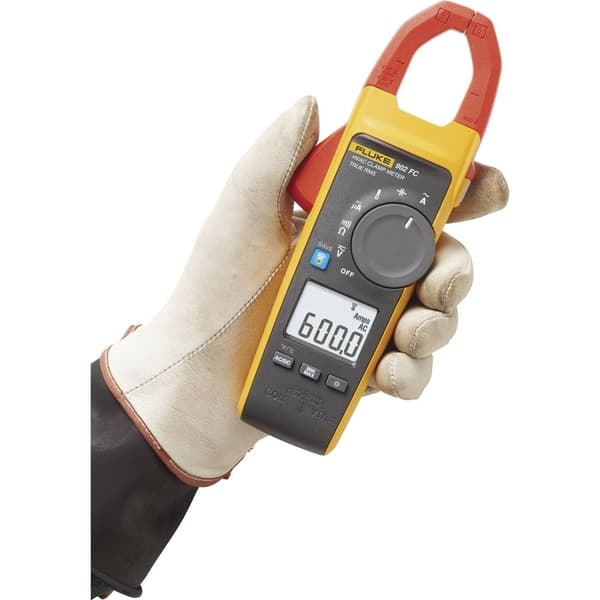 Fluke 4695814 Strömtång, Handmultimeter digital CAT III 600 V, CAT IV 300 V Display (Beräkningar): 6000