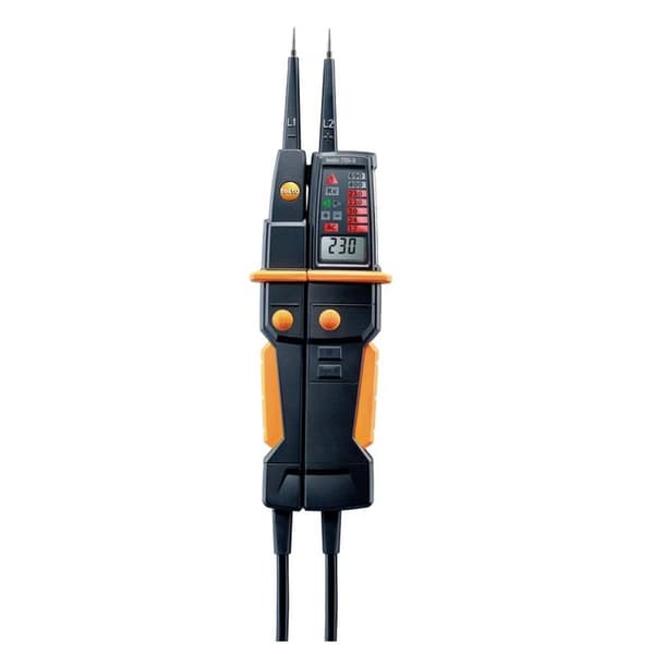 testo 750-3 Tvåpolig spänningsprovare CAT IV 600 V, CAT III 1000 V LED, LCD