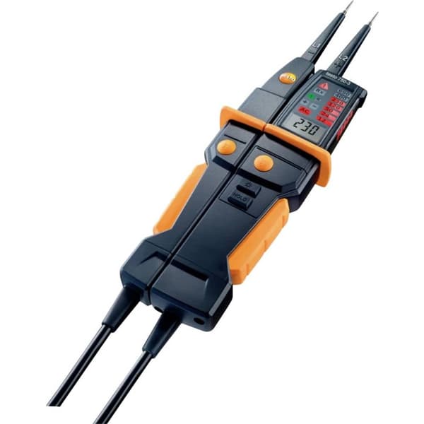 testo 750-3 Tvåpolig spänningsprovare CAT IV 600 V, CAT III 1000 V LED, LCD