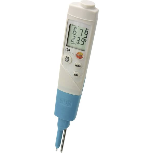 testo Set 206-pH2 pH-mätare pH-värde