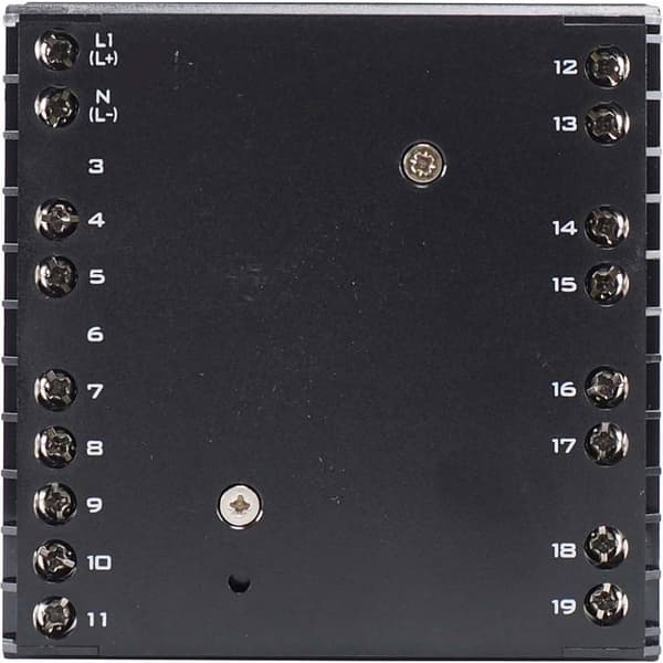 Jumo Quantrol LC300 Termostat L, J, T, K, E, N, S, R, Pt100, Pt1000, KTY Relä 3 A (L x B x H) 80 x 96 x 96 mm