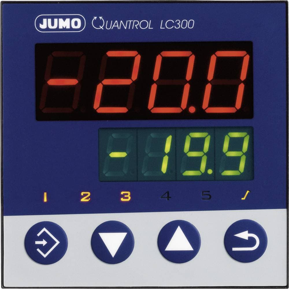 Jumo Quantrol Lc300 Termostat L J T K E N S R Pt100 Pt1000 Kty Rela 3 A L X B X H 80 X 96 X 96 Mm Cdon