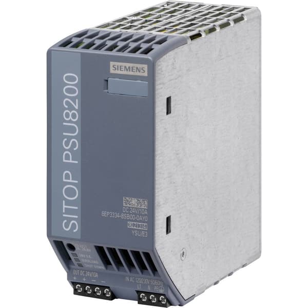 Siemens SITOP PSU8200 DIN-skena nätaggregat 24 V/DC 10 A 240 W Antal utgångar:1 x Innehåll 1 st Multifärg