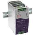 Miniatyrbild 1 av 4: Mean Well WDR-240-24 DIN-skena nätaggregat 24 V/DC 10 A 240 W Antal utgångar:1 x Innehåll 1 st