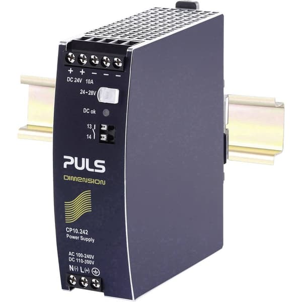 PULS CP10.242 DIN-skena nätaggregat 24 V/DC 10 A 240 W Antal utgångar:1 x Innehåll 1 st