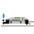 Miniatyrbild 3 av 4: Laserliner HandyLaser Plus 025.04.00A Laservattenpass 21 cm 0.5 mm/m