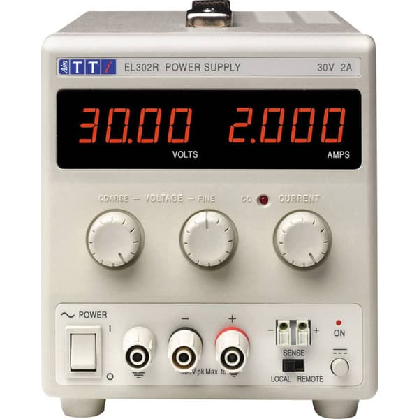 Aim TTi EL302R Laboratorieaggregat, justerbar 0 - 30 V/DC 0 - 2 A 60 W Antal utgångar 1 x