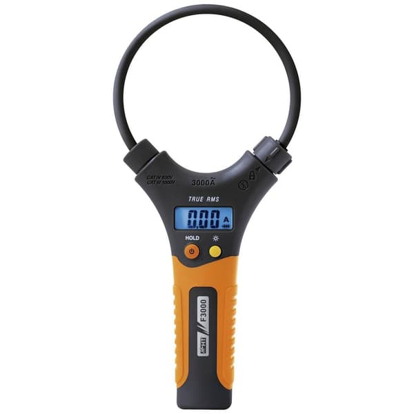 HT Instruments F3000 Strömtång digital CAT III 1000 V, CAT IV 600 V Display (Beräkningar): 3000