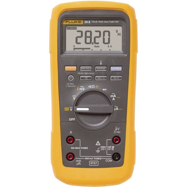 Fluke 3947820 Handmultimeter digital Vattentät (IP67) CAT III 1000 V, CAT IV 600 V Display (Beräkningar): 20000