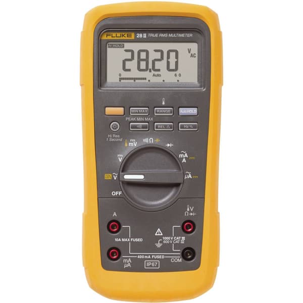 Fluke 3947820 Handmultimeter digital Vattentät (IP67) CAT III 1000 V, CAT IV 600 V Display (Beräkningar): 20000