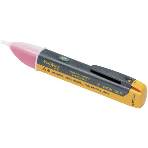 Fluke 1AC-II 5PK Beröringsfri spänningsprovare CAT IV 1000 V LED, Akustik