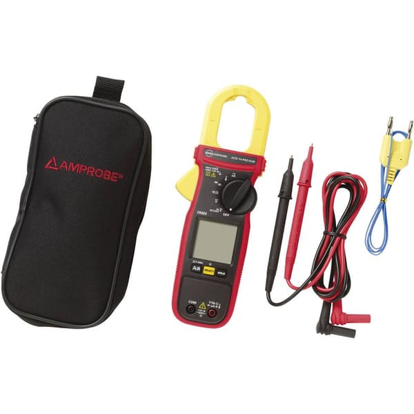 Beha Amprobe 4718989 Strömtång, Handmultimeter digital CAT III 600 V Display (Beräkningar): 6000