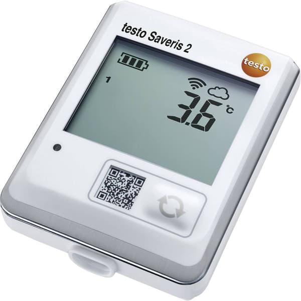 testo 0572 2031 Saveris 2-T1 Temperatur-datalogger Uppmätt värde Temperatur -30 till +50 °C