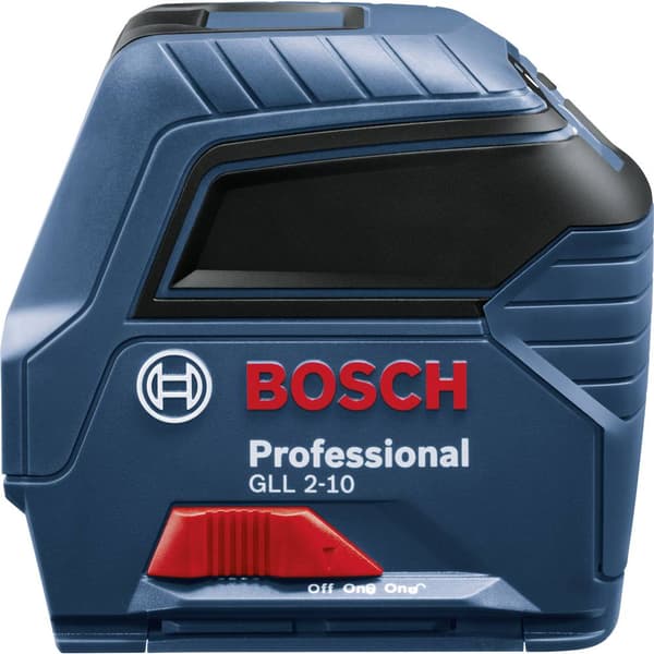 Bosch Professional GLL 2-10 Linjelaser självnivellerande, inkl. väska Räckvidd (max.): 10 m