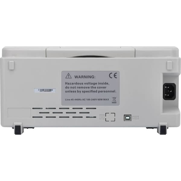VOLTCRAFT DSO-1104E Digitalt oscilloskop 100 MHz 4 kanaler 1 GSa/s 64 kpts 8 Bit Digital lagring (DSO) 1 st