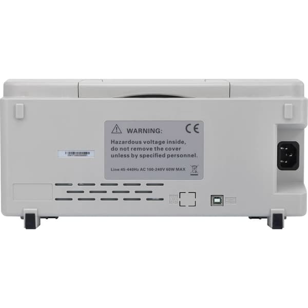 VOLTCRAFT DSO-1204E Digitalt oscilloskop 200 MHz 4 kanaler 1 GSa/s 64 kpts 8 Bit Digital lagring (DSO) 1 st