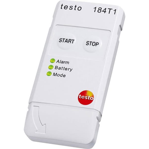 testo 0572 1841 184 T1 Temperatur-datalogger Uppmätt värde Temperatur -35 till +70 °C
