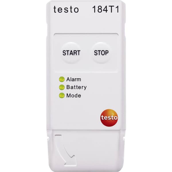 testo 0572 1841 184 T1 Temperatur-datalogger Uppmätt värde Temperatur -35 till +70 °C