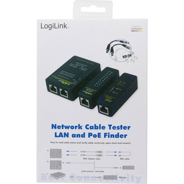 Kabeltestare WZ0015P LogiLink WZ0015P Nätverk, Telekommunikation