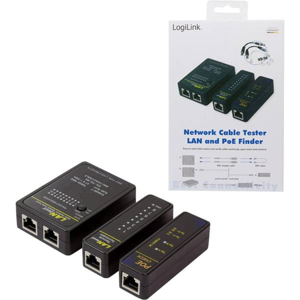 Kabeltestare WZ0015P LogiLink WZ0015P Nätverk, Telekommunikation