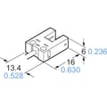 Miniatyrbild 3 av 3: Panasonic Gaffel-fotodetektor PM-U25-C3 PM-U25-C3 U-typ ljusomkoppling, mörkomkoppling 5 - 24 V/DC 1 st
