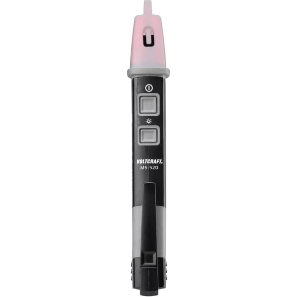 VOLTCRAFT MS-520 Beröringsfri spänningsprovare CAT IV 1000 V LED, Akustik