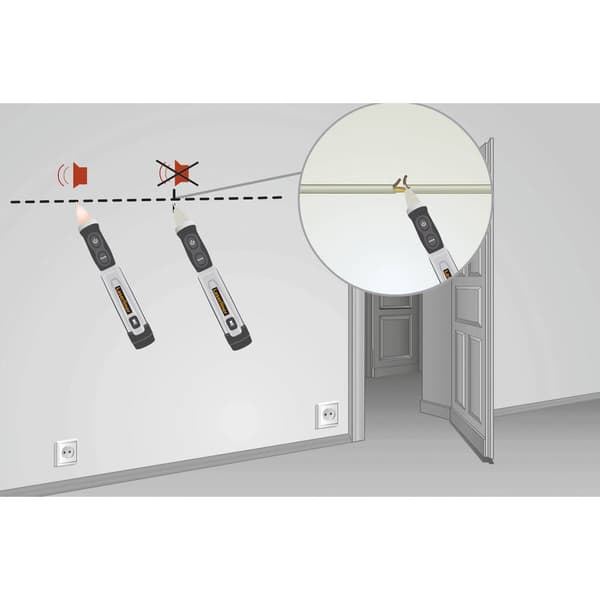 Laserliner ActiveFinder XP (CAT IV,1000V) Beröringsfri spänningsprovare CAT IV 1000 V LED