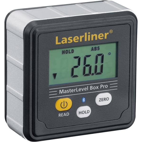 Laserliner MasterLevel Box Pro (BLE) 081.262A Digitalt vattenpass 28 mm 360 °