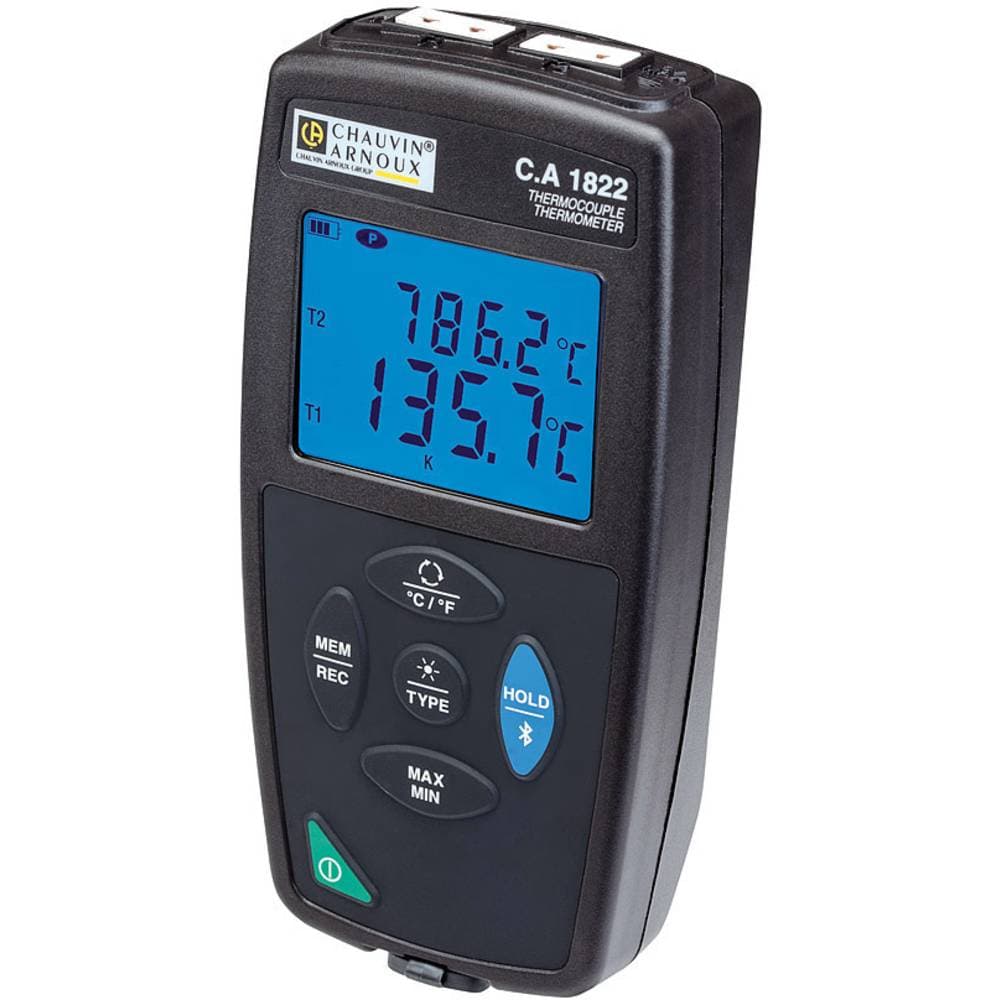 Chauvin Arnoux C A 12 Temperaturmatare 0 Till 1372 C Sensor J K T N E R S Datalogger Funktion Cdon