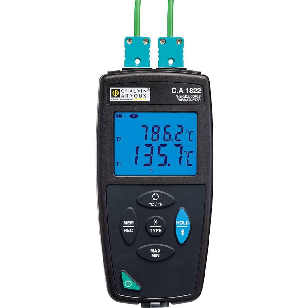 Chauvin Arnoux C A 12 Temperaturmatare 0 Till 1372 C Sensor J K T N E R S Datalogger Funktion Cdon