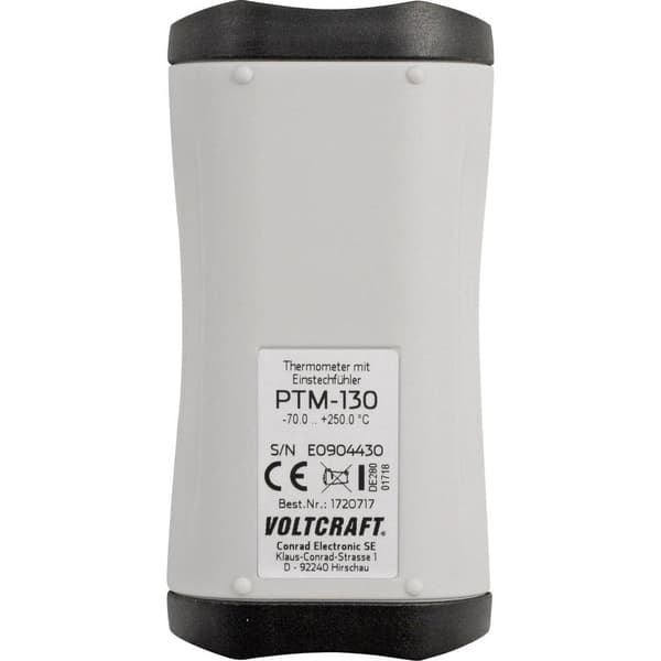 VOLTCRAFT PTM-130 Temperaturmätare -70 - 250 °C Sensortyp Pt1000 IP65
