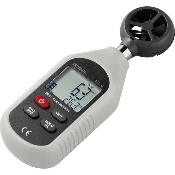 VOLTCRAFT AN-10 Anemometer 0.3 till 30 m/s Magnetimpeller