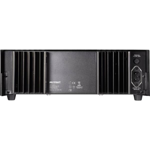 VOLTCRAFT VLP-1405 USB Laboratorieaggregat, justerbar 0 - 40 V 0.01 - 5 A 233 W OVP Antal utgångar 3 x