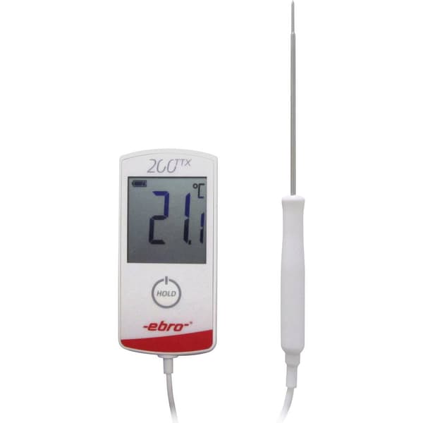 ebro TTX 200 Instickstermometer (HACCP) Temperaturmätningsområde (intervall) -30 till +200 °C HACCP-konform, IP65
