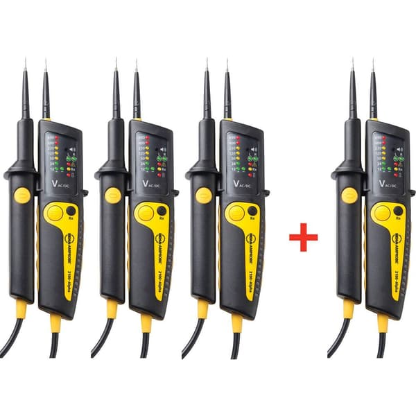 Beha Amprobe 2100-ALPHA BUNDLE Tvåpolig spänningsprovare CAT III 1000 V, CAT IV 600 V LED, Akustik