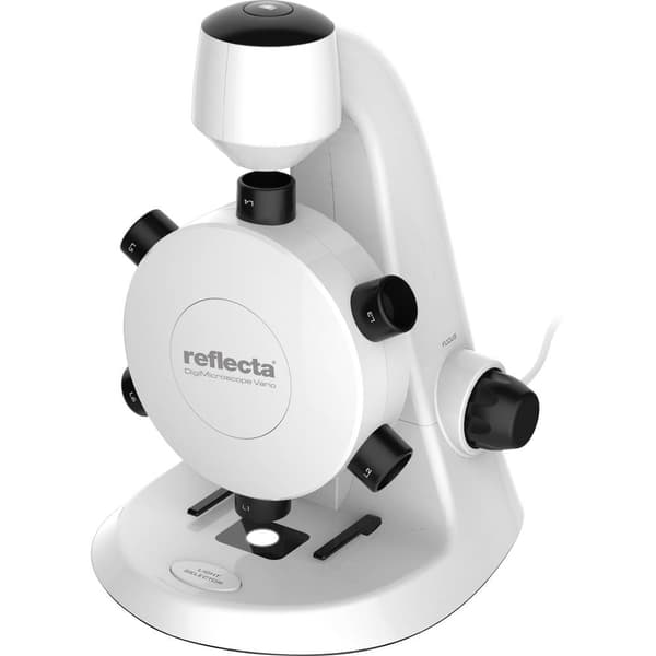 Reflecta 66145 Digitalt mikroskop 600 x infallande ljus, transmitterat ljus