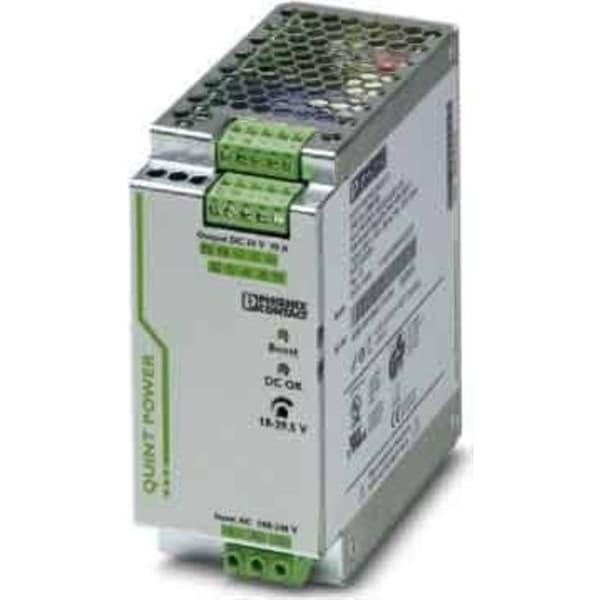 Phoenix Contact QUINT-PS/1AC/24DC/10 DIN-skena nätaggregat 24 V/DC 10 A 240 W Antal utgångar:1 x Innehåll 1 st