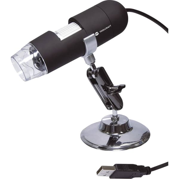 TOOLCRAFT USB-mikroskop 2 Megapixel Digital förstoring (max.): 200 x