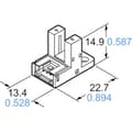 Miniatyrbild 3 av 3: Panasonic Gaffel-fotodetektor PM-Y65 PM-Y65 Y-typ ljusomkoppling, mörkomkoppling 5 - 24 V/DC 1 st