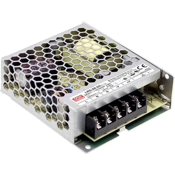 MW Mean Well LRS-50-5 Switchad nätenhet 5 V/DC 10 A 50 W