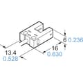 Miniatyrbild 3 av 3: Panasonic Gaffel-fotodetektor PM-U25-P PM-U25-P U-typ ljusomkoppling, mörkomkoppling 5 - 24 V/DC 1 st
