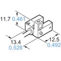 Miniatyrbild 3 av 3: Panasonic Gaffel-fotodetektor PM-R25 PM-R25 R-typ ljusomkoppling, mörkomkoppling 5 - 24 V/DC 1 st